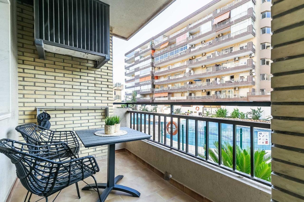 76-Lovely Beach Front Apartment In Fuengirola Esterno foto